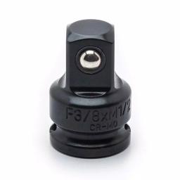 Husky 3/8 in. Female to 1/2 in. Male Drive Impact Adapter, Cr-Mo Steel thumbnail 1