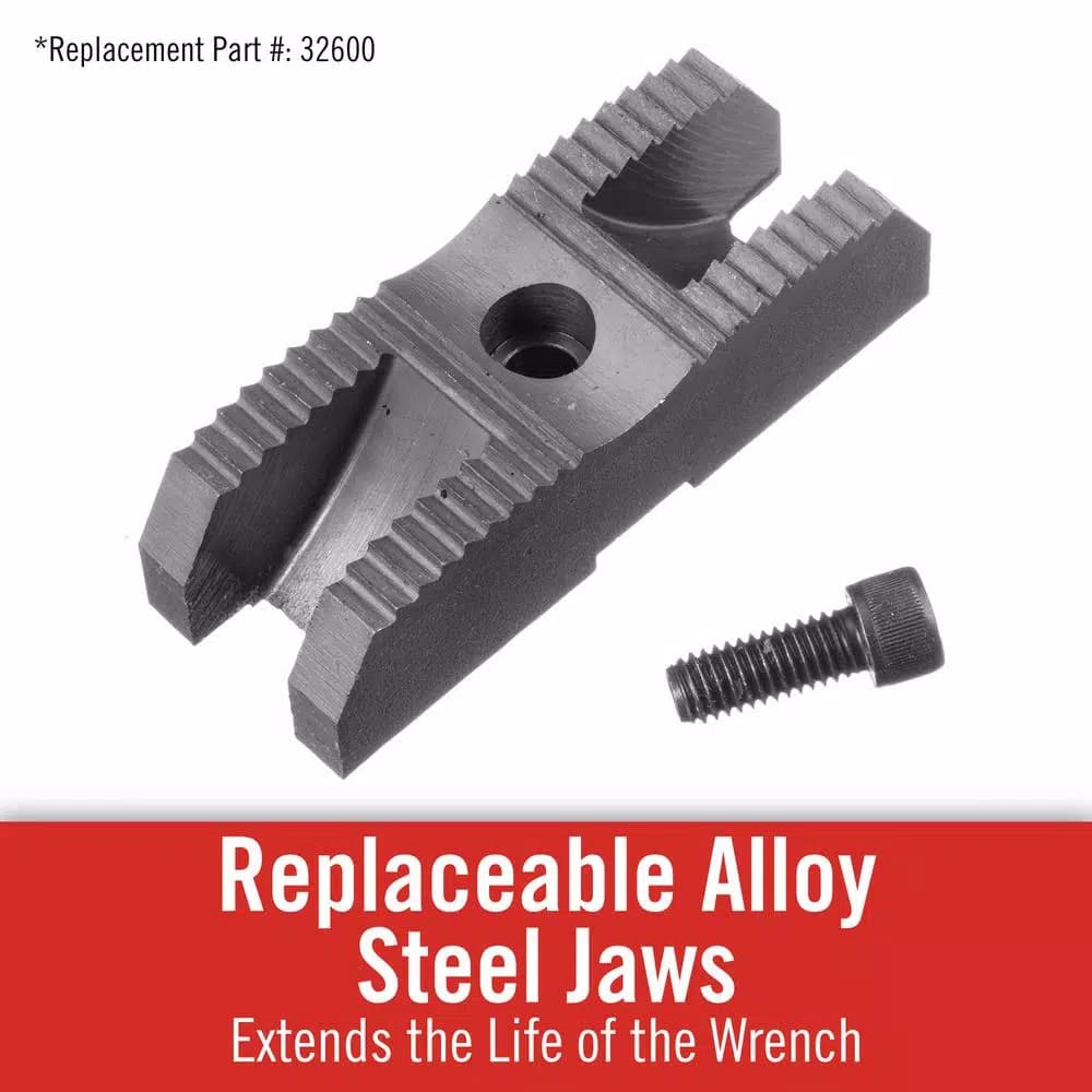 RIDGID C-24 Heavy-Duty Chain Wrench, 3 in. Rated Capacity