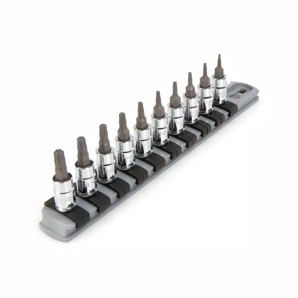 TEKTON 10-Piece 1/4 in. Drive Torx Bit Socket Set