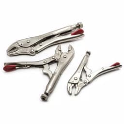 Crescent Curved Jaw Locking Pliers Set, 3-Piece Compound Action Set thumbnail 3