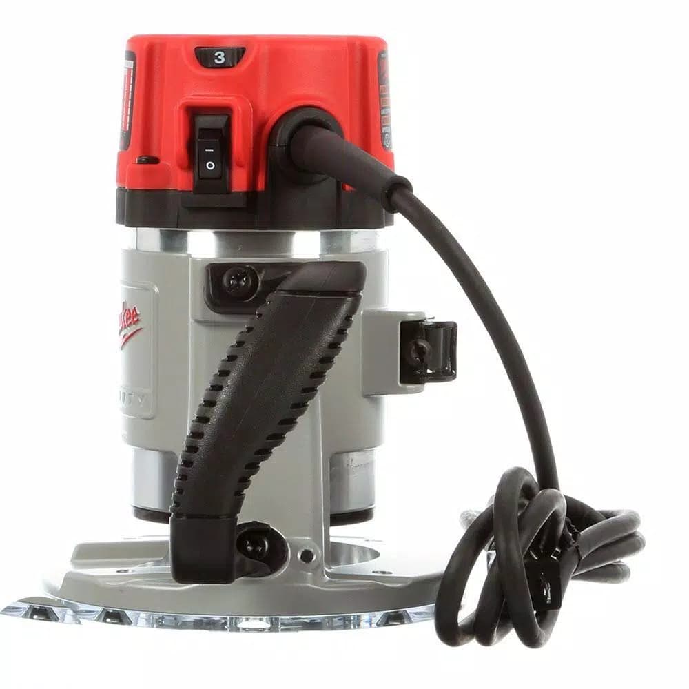 Milwaukee 3-1/2 Max HP Fixed-Base Production Router, 15 Amp, 10,000-22,000 RPM