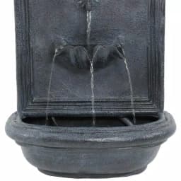 Sunnydaze Decor Seaside Lead Electric Powered Outdoor Wall Fountain, Coastal Shell Design thumbnail 6