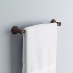 Delta Crestfield 18 in. Single Towel Bar, Venetian Bronze Zinc Construction thumbnail 2
