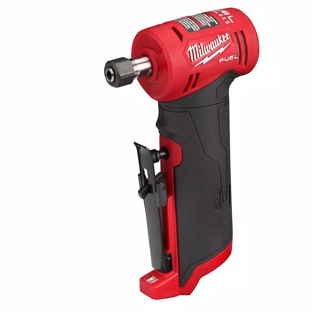 Milwaukee M12 FUEL 1/4 in. Right Angle and Straight Die Grinder Kit, Brushless Cordless