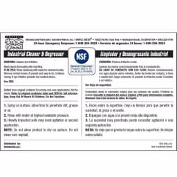 Simple Green Crystal Simple Green Industrial Cleaner and Degreaser Secondary Labels, Bilingual, 10-Pack thumbnail 1