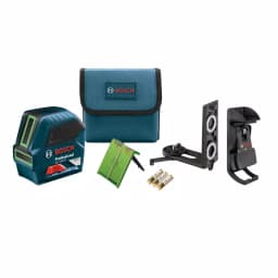 Bosch GLL 100 GX Green Beam Self-Leveling Cross-Line Laser with Compact Tripod thumbnail 8