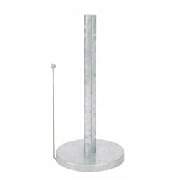 Mind Reader Silver Galvanized Steel Freestanding Paper Towel Holder - Multi-Purpose Countertop Stand thumbnail 3