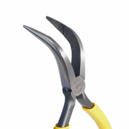 Klein Tools 6-3/8 in. Curved Long Nose Pliers thumbnail 4
