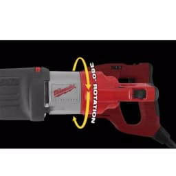 Milwaukee 13 Amp Orbital Reciprocating Saw Kit with Rotating Handle and Hard Case thumbnail 12