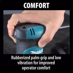 Makita 5 in. Corded Random Orbital Sander with Dust Bag and Hard Case, 3 Amp thumbnail 10
