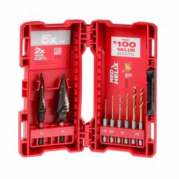 Milwaukee SHOCKWAVE Impact-Duty Titanium Step Bit Set, 8-Piece thumbnail 1