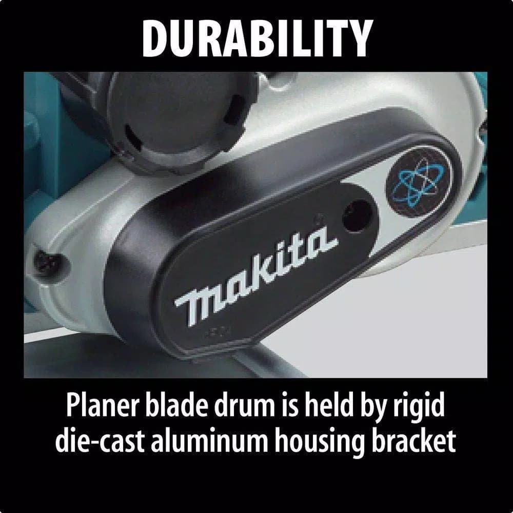 Makita 3-1/4 in. Corded Planer, 7.5 Amp, 16,000 RPM