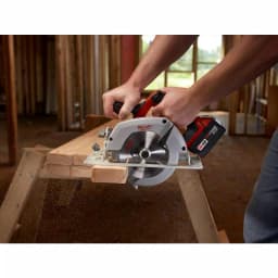 Milwaukee M18 6-1/2 in. Cordless Circular Saw Kit with Two 3.0 Ah Batteries, Charger, and Tool Bag thumbnail 5