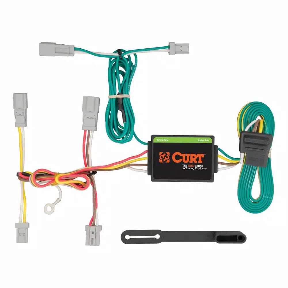 CURT Custom Vehicle-Trailer Wiring Harness for Acura TL, 4-Way Flat Output T-Connector