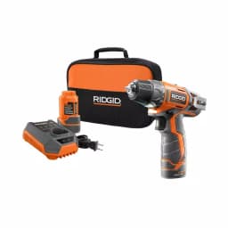RIDGID 12V Lithium-Ion 3/8 in. Cordless 2-Speed Drill/Driver Kit thumbnail 1