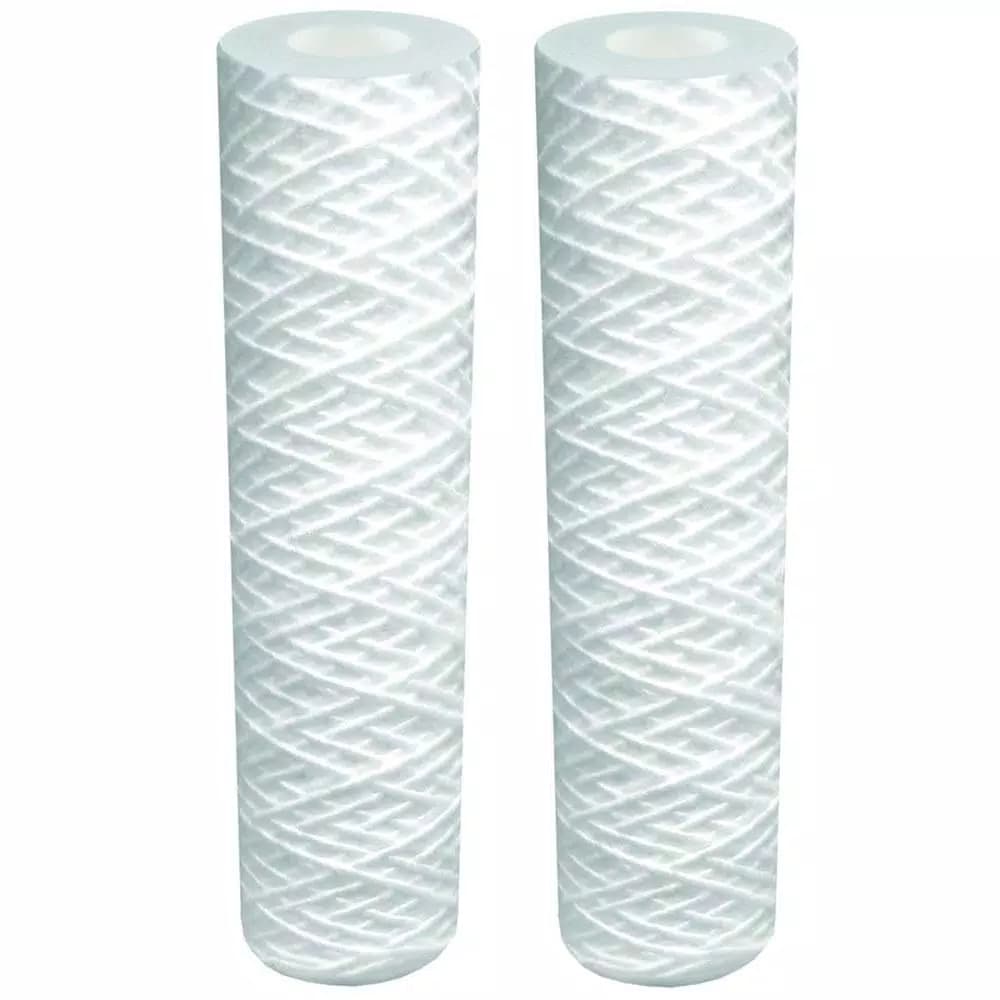 DuPont String Wound Whole House Water Filter Replacement Cartridge, 10 in. (2-Pack)