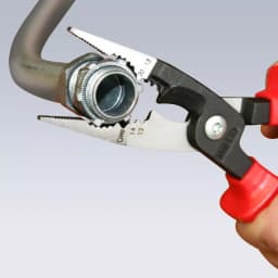 KNIPEX 8 in. Insulated Electrical Installation Pliers, 6-in-1 Multifunctional Tool thumbnail 2