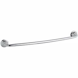 Kohler Forte Sculpted 24 in. Single Towel Bar, Polished Chrome thumbnail 1
