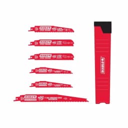 DIABLO Bi-Metal Reciprocating Saw Blade Set for Nail-Embedded Wood and Metal Cutting, 6-Piece thumbnail 1