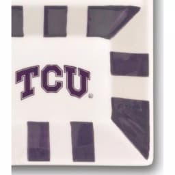 Magnolia Lane TCU TCU Ceramic 4-Section Tailgating Serving Platter with Team Logo thumbnail 2