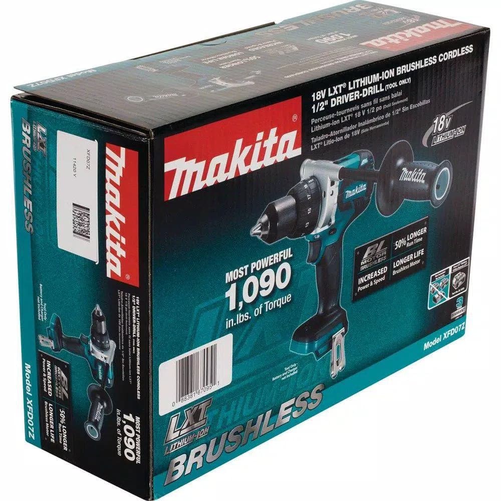 Makita 18V LXT Brushless 1/2 in. Cordless Driver/Drill (Tool-Only)