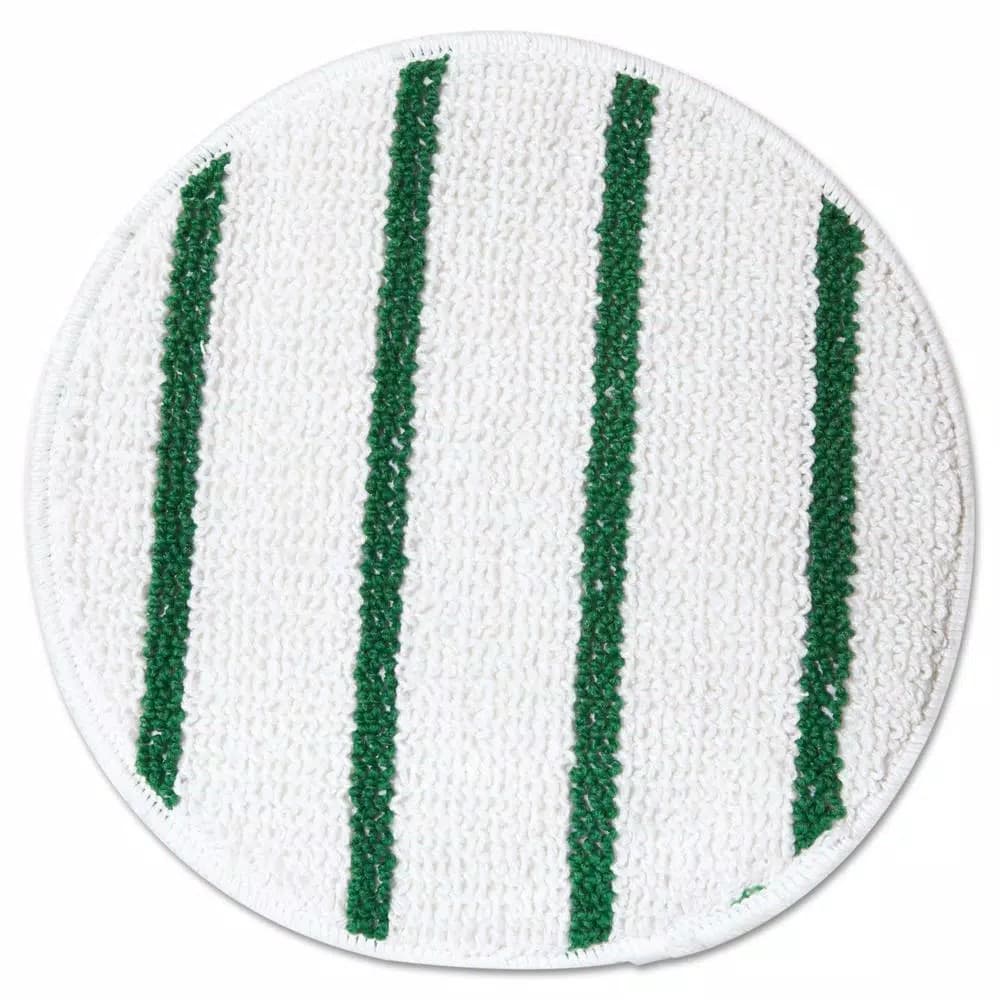 Rubbermaid Commercial Products Rubbermaid Commercial 17 in. Low Profile Carpet Bonnet with Green Scrubber Strips