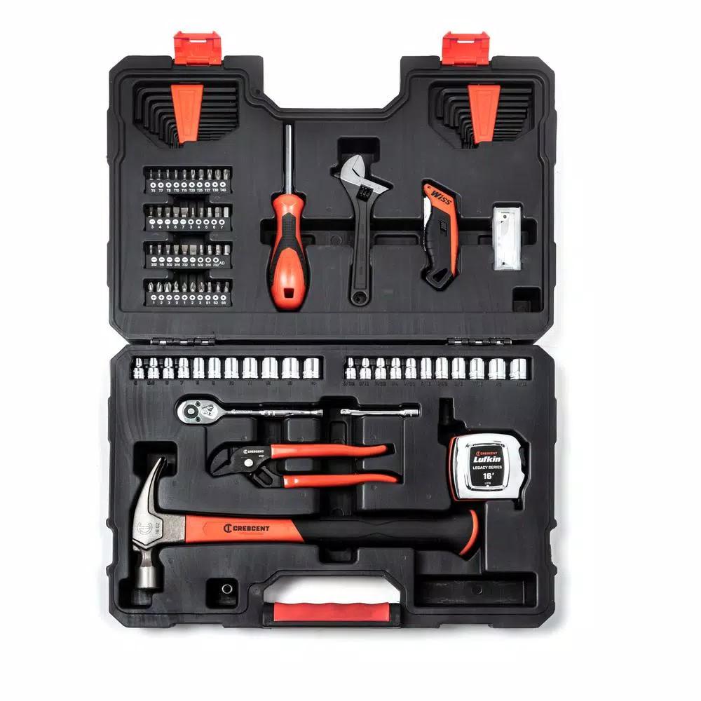 Crescent 99-Piece 1/4 in. Drive General Purpose Hand Tool Set