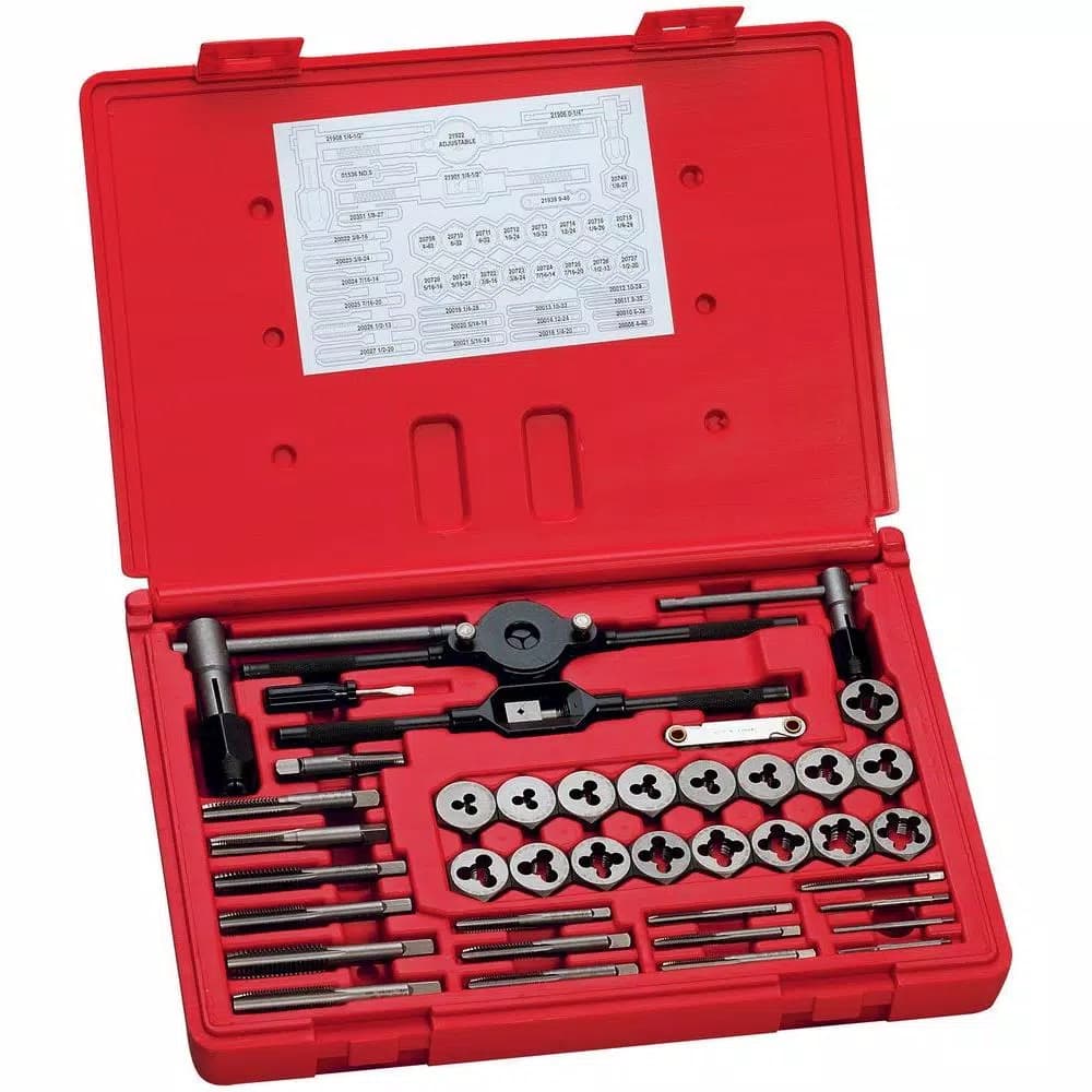 Vermont American 40-Piece Tap and Hex Die Set