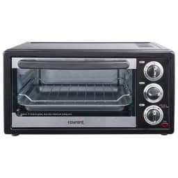Courant 6-Slice Black Convection and Broil Toaster Oven thumbnail 1