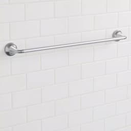 Glacier Bay Constructor 24 in. Single Towel Bar, Chrome Finish thumbnail 2