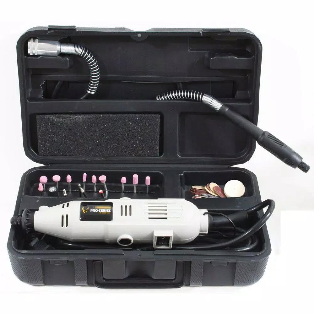 Pro-Series 41-Piece Rotary Tool Kit with 42 in. Flexible Shaft and 40 Accessories