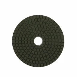 Rubi 4 in. 50 Grit Resin Wet Polishing Pad with Velcro Attachment thumbnail 1