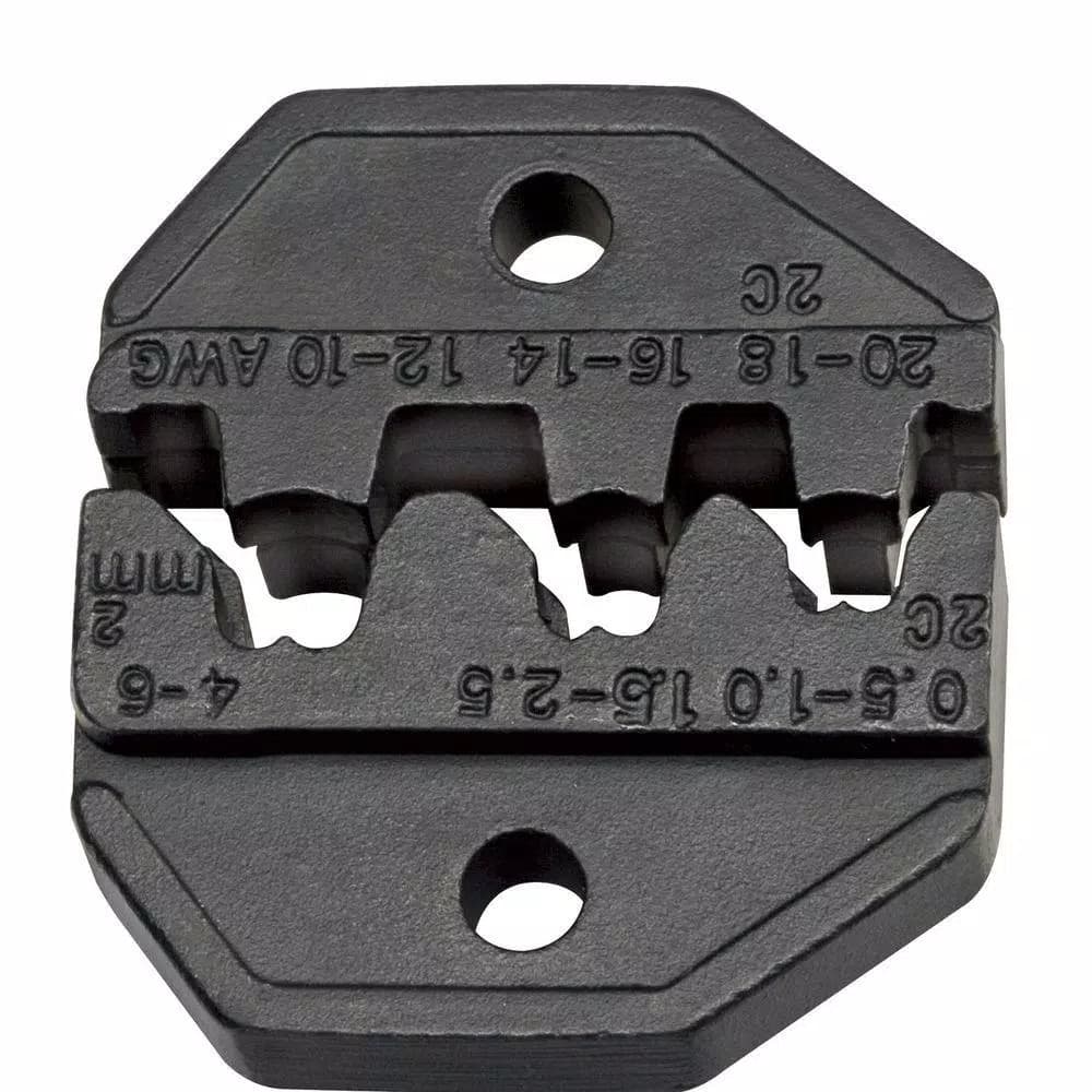 Klein Tools VDV205-036 Non-Insulated Open Barrel 10-20 AWG Crimping Die Set