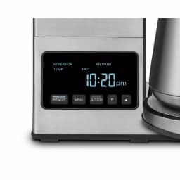 Cuisinart PurePrecision 8-Cup Programmable Silver Drip Coffee Maker with Thermal Carafe thumbnail 4