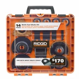 RIDGID JobMax 14-Piece Oscillating Multi-Tool Blade Accessory Kit thumbnail 2
