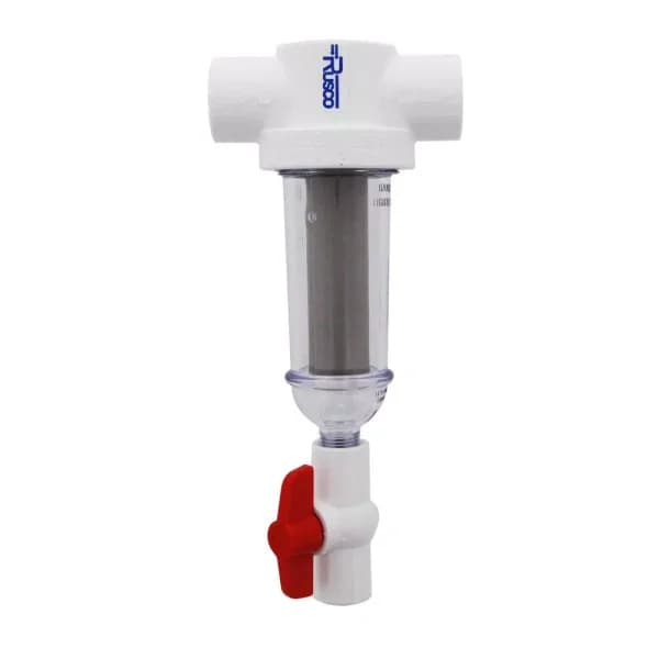 Rusco 1-140SS-F 1 in. Stainless Steel Spin-Down Water Filter System