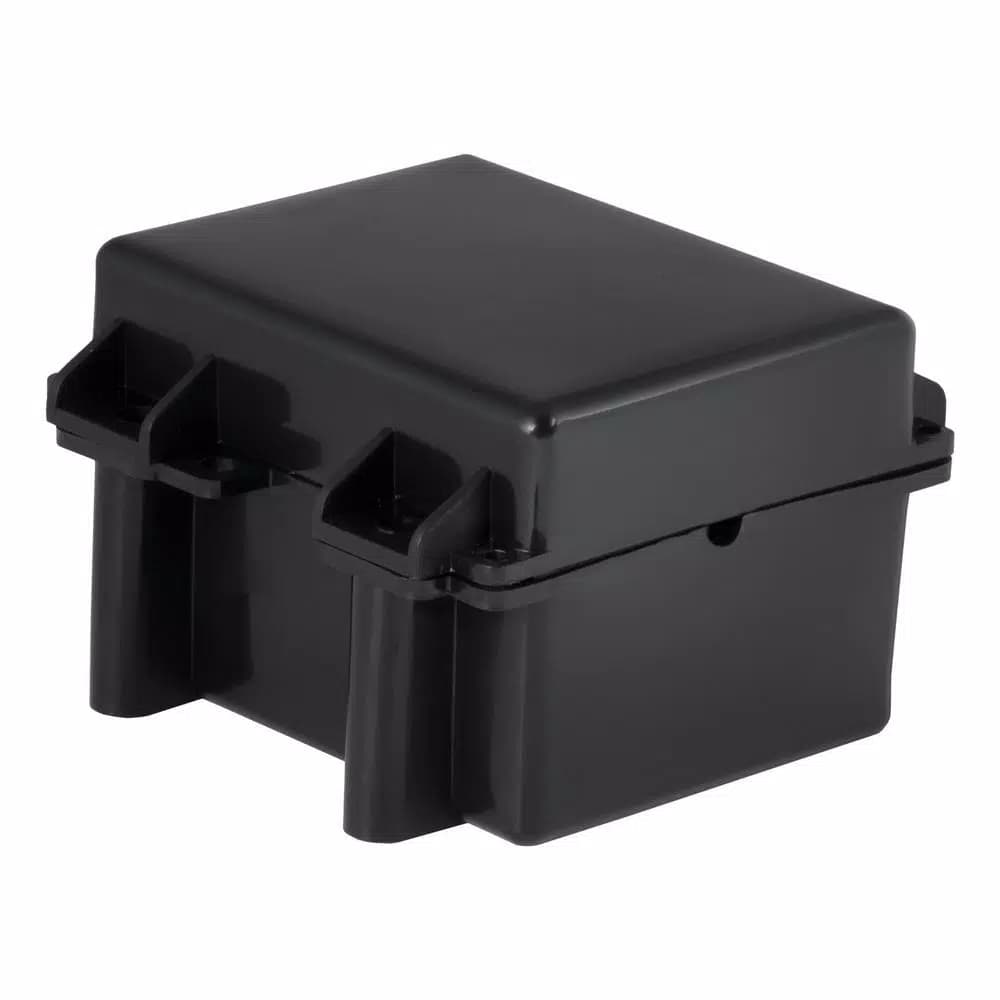 CURT Watertight Breakaway Battery Case - 5" x 3-3/8" x 3-3/4" Replacement Battery Box