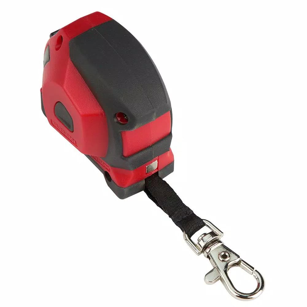 Milwaukee 10 ft. Keychain Tape Measure with LED Light and Magnetic Back