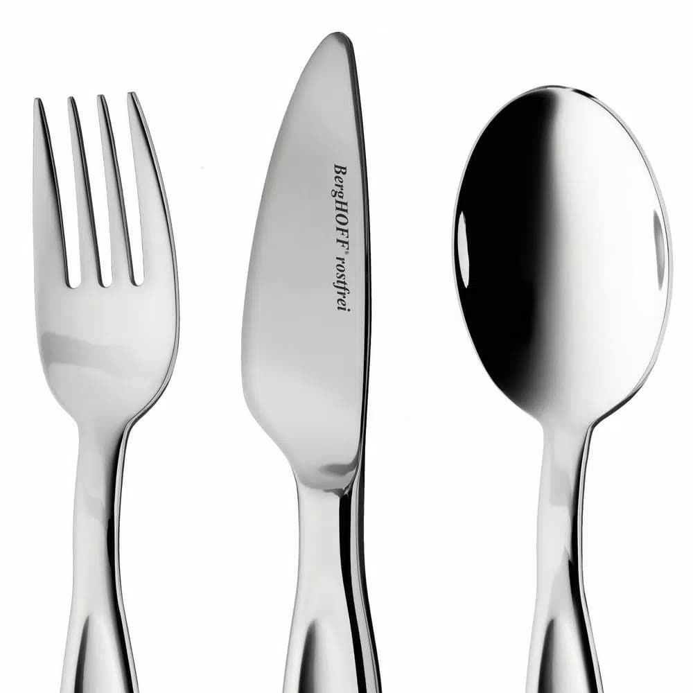 BergHOFF Ralph Kramer Folio 3-Piece Children's Flatware Set, 18/10 Stainless Steel