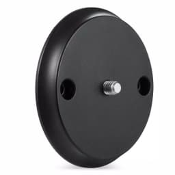 Wasserstein Magnetic Wall Mount for Google Nest Cam IQ Indoor - Dual Screw & Magnet Installation, Black thumbnail 2