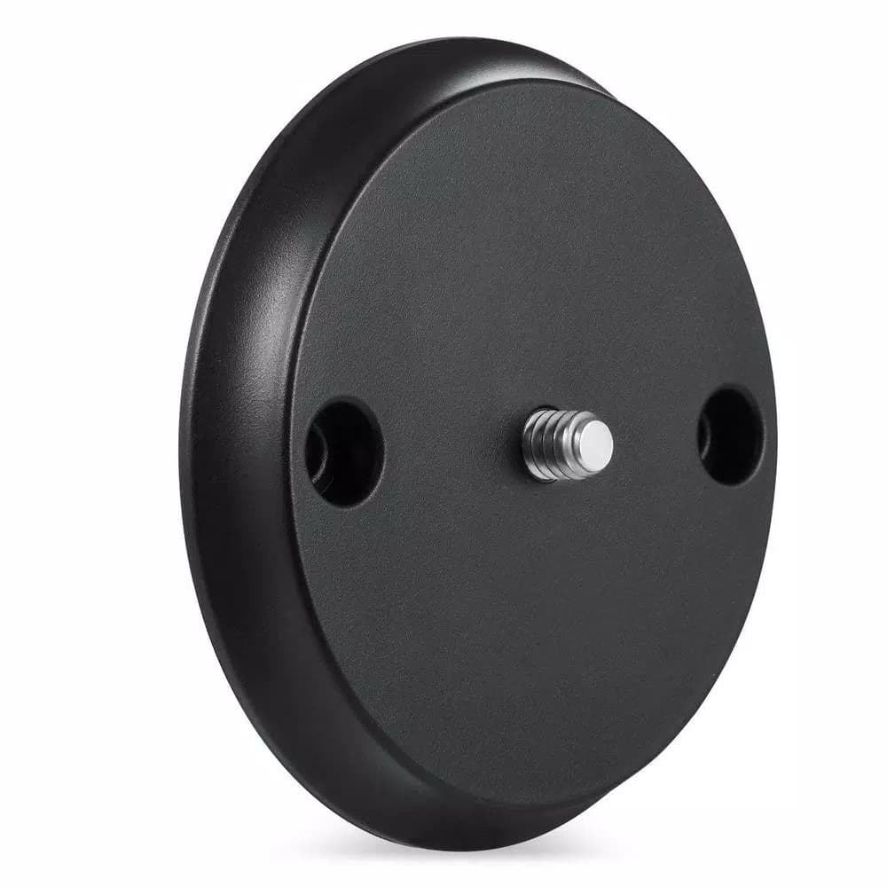Wasserstein Magnetic Wall Mount for Google Nest Cam IQ Indoor - Dual Screw & Magnet Installation, Black