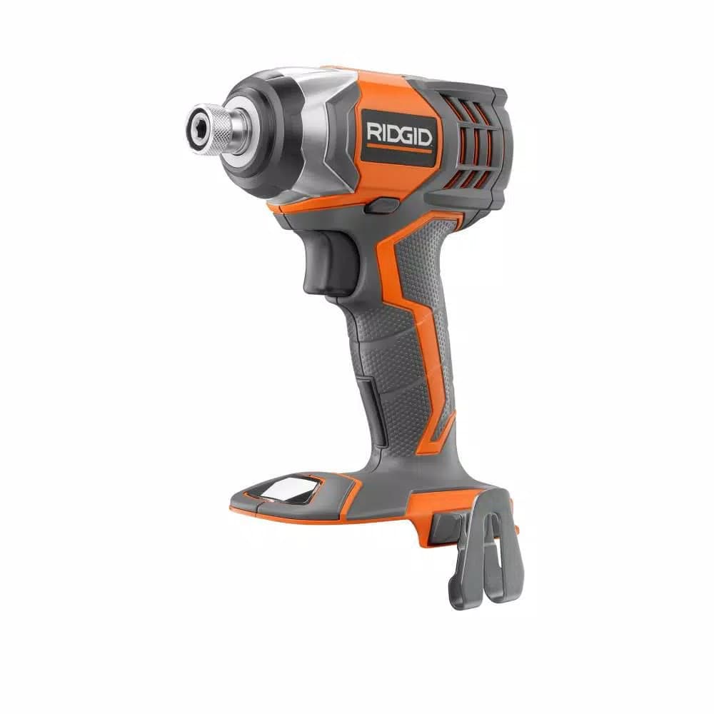 RIDGID 18V Lithium-Ion Cordless Drill/Driver and Impact Driver 2-Tool Combo Kit