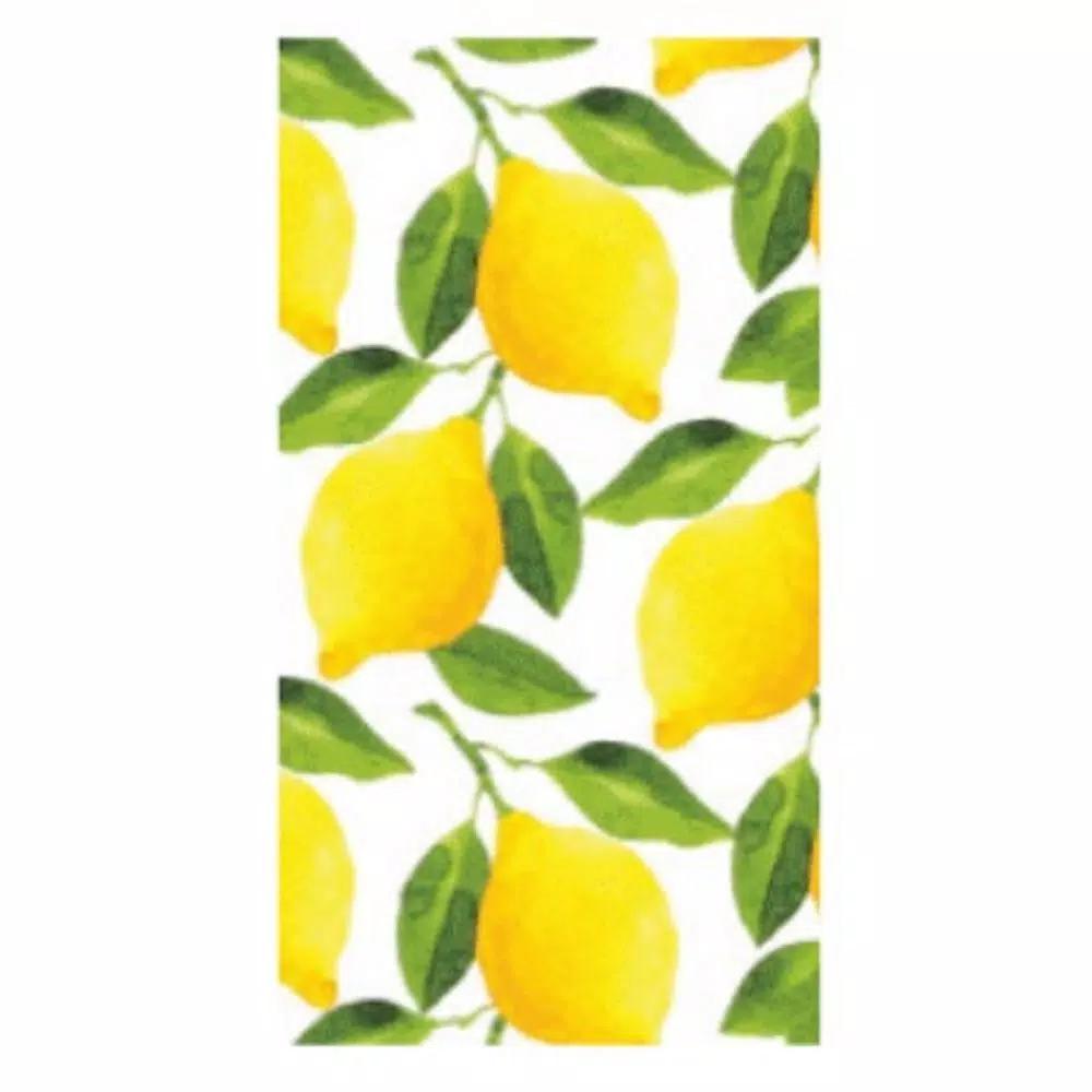 Sugar Plum Party SugarPlum Lemons 32-Piece Assorted Disposable Paper Napkins