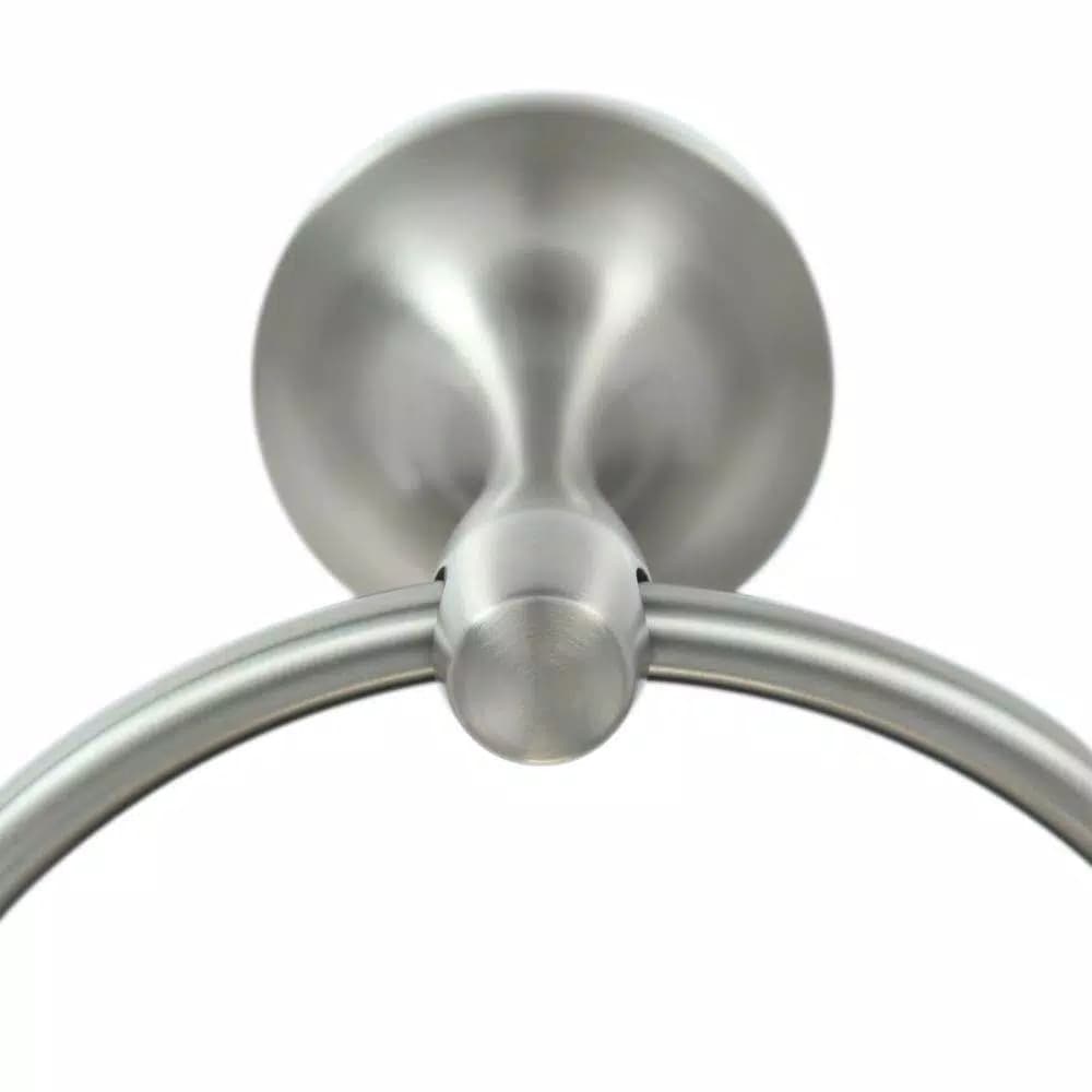 KOHLER Willamette Towel Ring in Vibrant Brushed Nickel