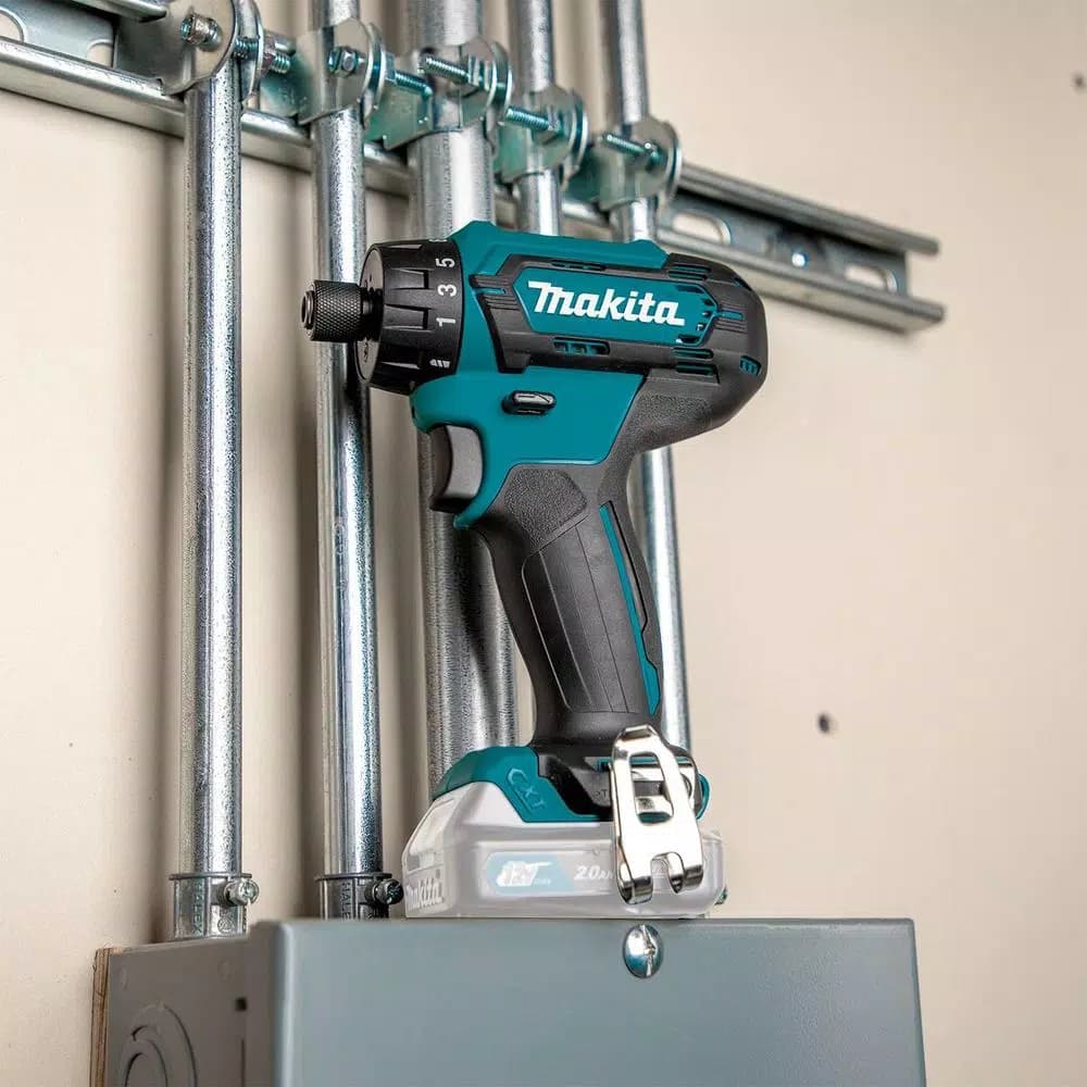 Makita 12V max CXT Lithium-Ion 1/4 in. Hex Cordless Screwdriver (Tool Only)