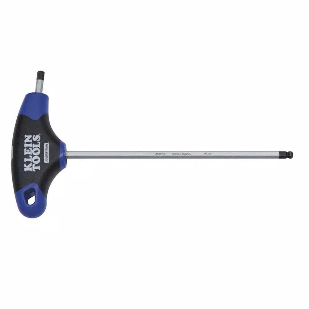Klein Tools 5 mm Ball-End Journeyman T-Handle Hex Key, 6 in. Blade