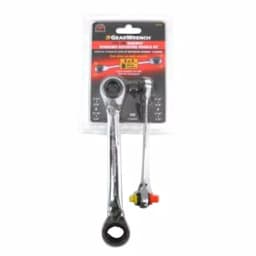 GearWrench 2-Piece Quadbox Reversible Ratcheting Wrench Set, SAE thumbnail 1