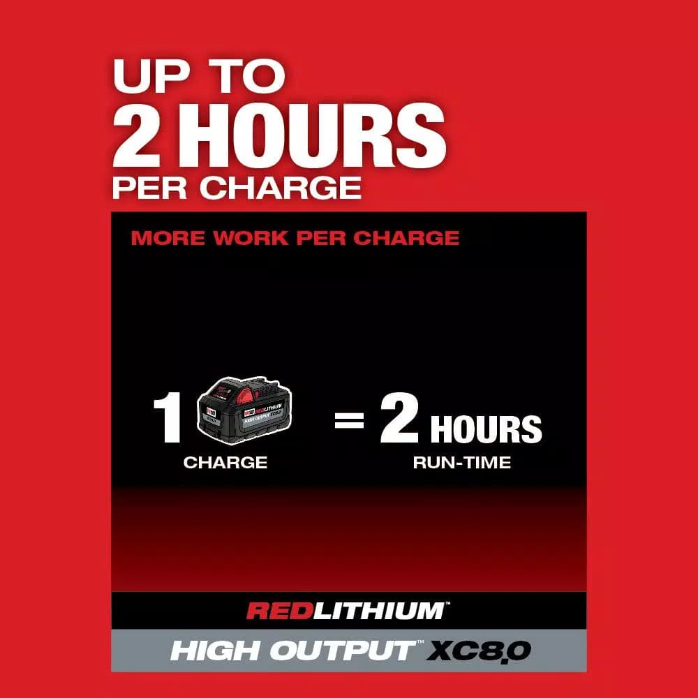 Milwaukee M18 FUEL 24 in. 18V Cordless Brushless Hedge Trimmer Kit with 8.0 Ah Battery and Rapid Charger