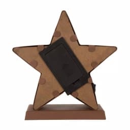 Glitzhome Marquee LED Star Stocking Holder Set of 2 - Metal Holiday Decor thumbnail 3