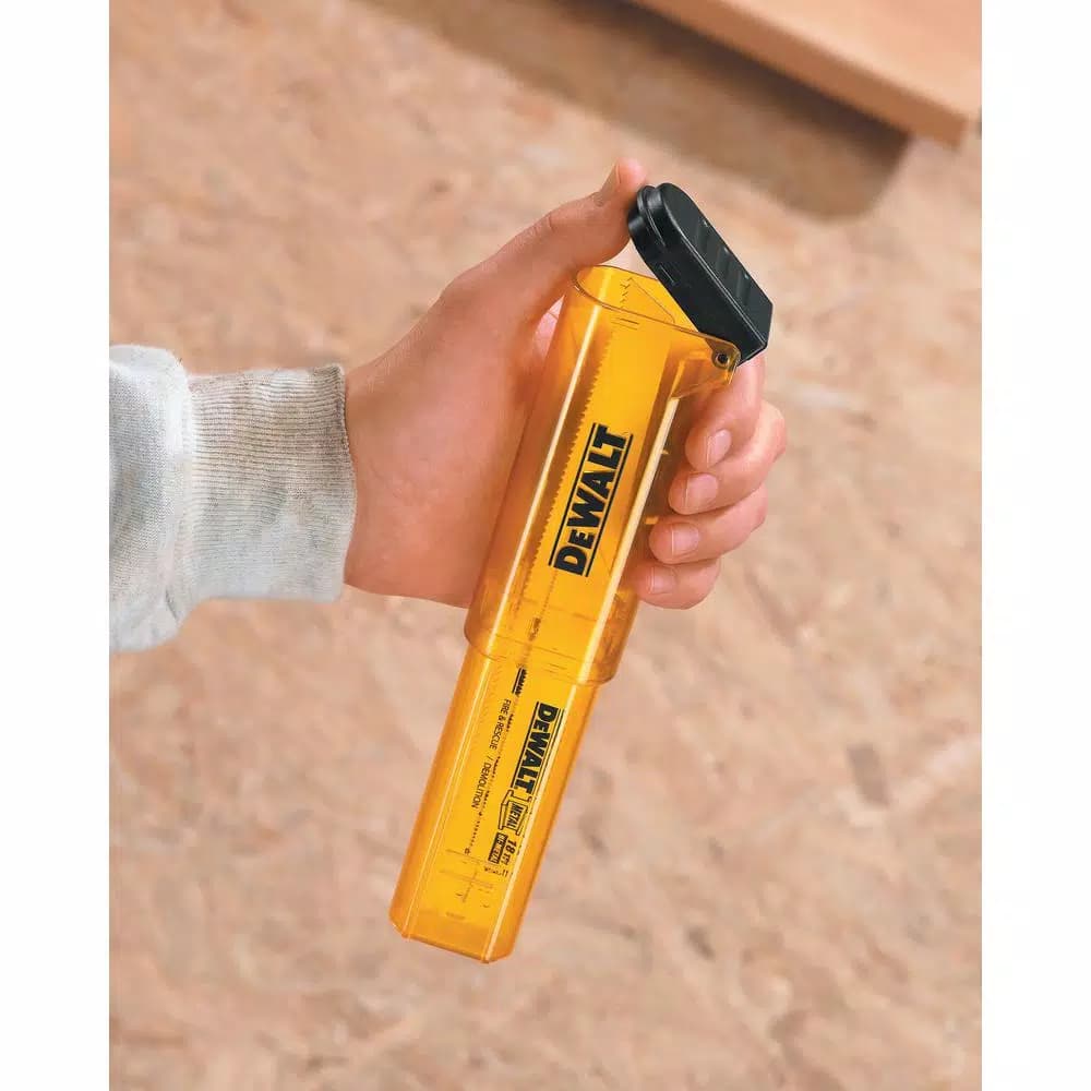 DEWALT Bi-Metal Reciprocating Saw Blade Set with Telescoping Case, 6-Piece Multi-Purpose
